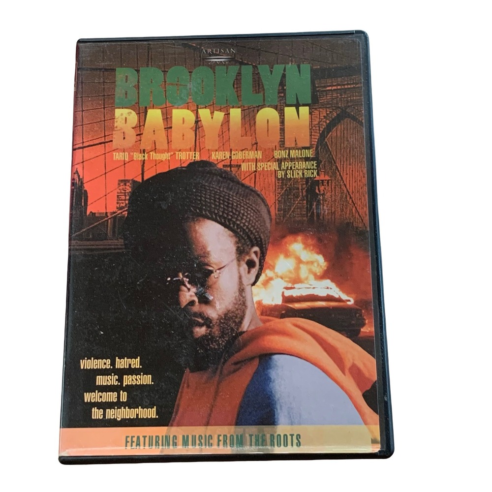 Brooklyn Babylon DVD Tariq Black Thought Trotter The Roots Slick Rick Artisan